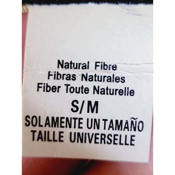 Scala Raffia Straw Hat Palm Tree Pineapple Band S/M 21.5” Summer Boho Coastal - Picture 9 of 10